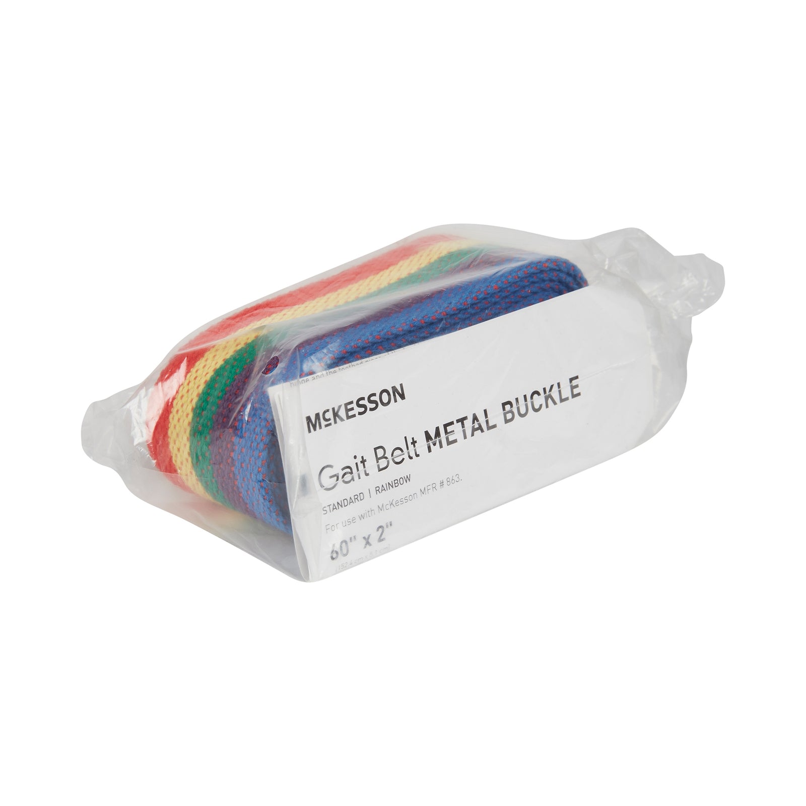 McKesson Gait Belt with Metal Buckle