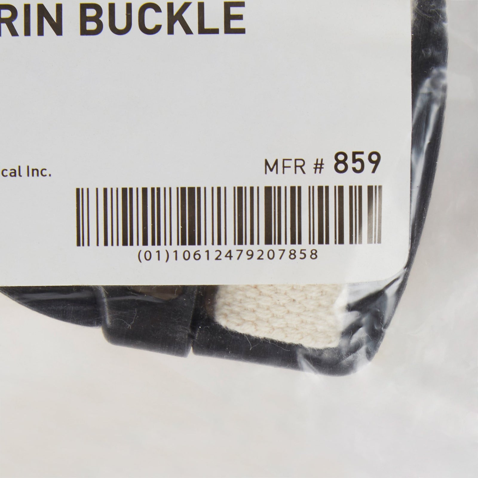 McKesson Gait Belt with Delrin Buckle Pastel Stripe