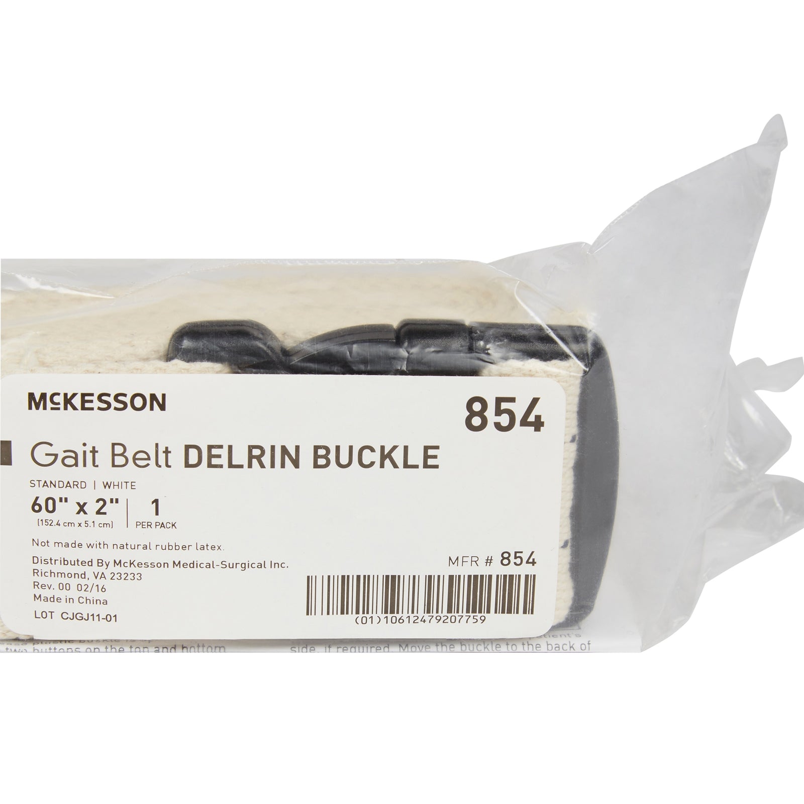 McKesson Gait Belt with Delrin Buckle