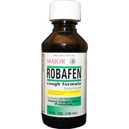 Major Robafen Cough Formula Expectorant, 4 fl oz