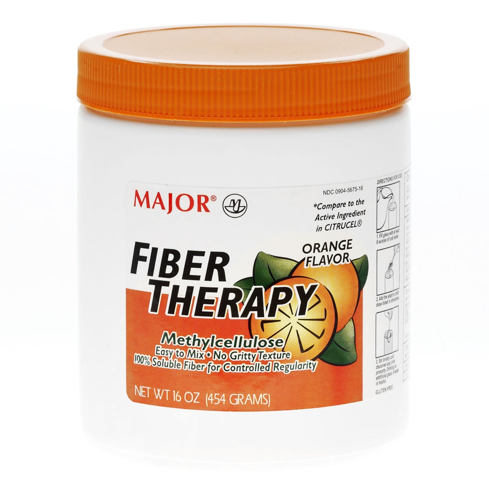 Citrucel® Orange Flavor Fiber Supplement Powder