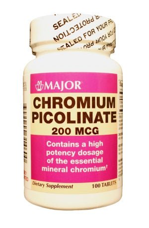 McKesson Chromium Picolinate Tablets, 200 mcg