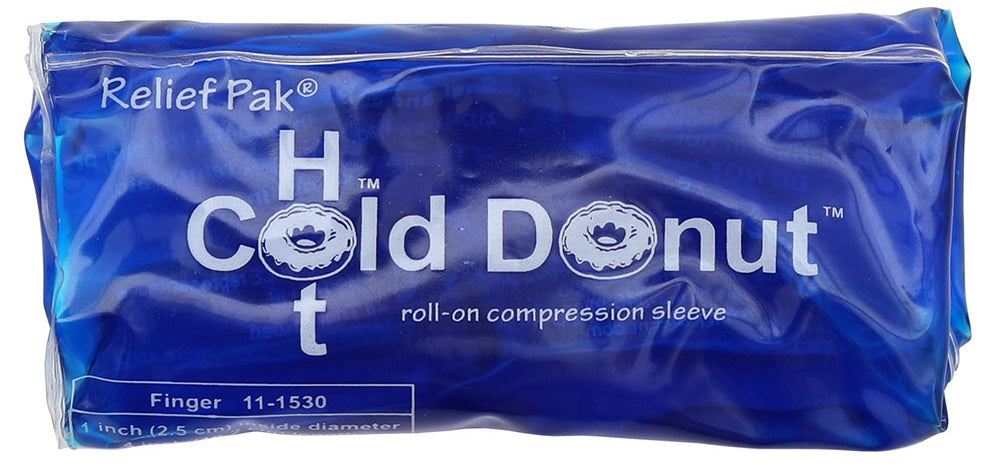 Relief Pak Cold n' Hot Donut Finger X-Small Hot/Cold Pack Sleeve