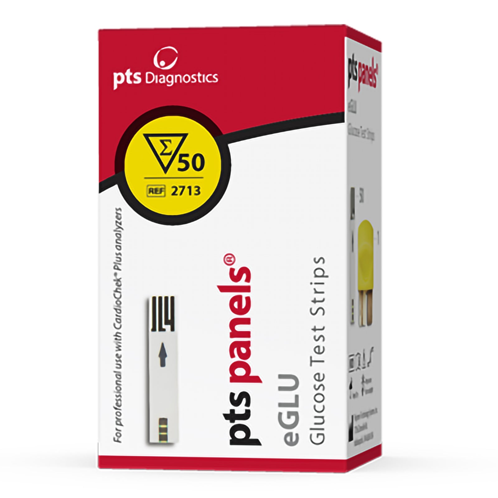 PTS Panel eGLU Glucose Test Strips for CardioChek Plus Analyzers