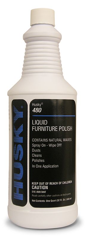 Husky 480 Liquid Furniture Polish, 32 oz