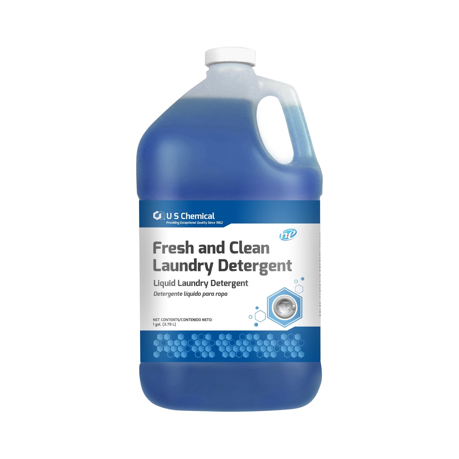 Fresh and Clean Laundry Detergent 1 Gallon Jug - Case of 4