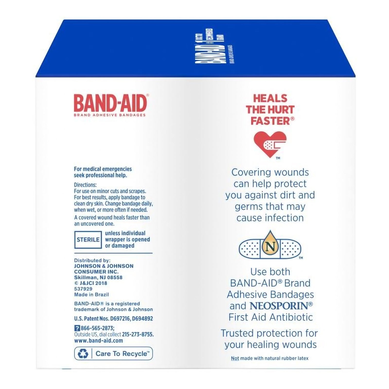 Band-Aid® Plastic Tan Sterile Adhesive Strips