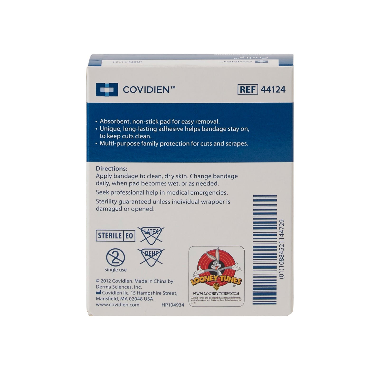 Curity Plastic Adhesive Strip Bandages 3/4 x 3 Inch Sterile