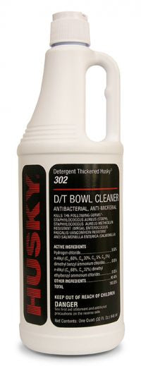 Husky 302 Acid-Based Toilet Bowl Cleaner 32 oz Bottle