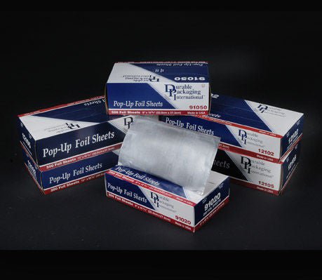 Durable Pop-Up Foil Sheets, 12 x 10.75 Inches