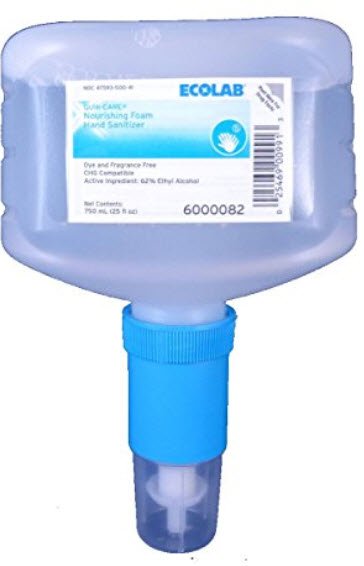 ECOLAB PROFESSIO Foam Quik-Care Hand Sanitizer