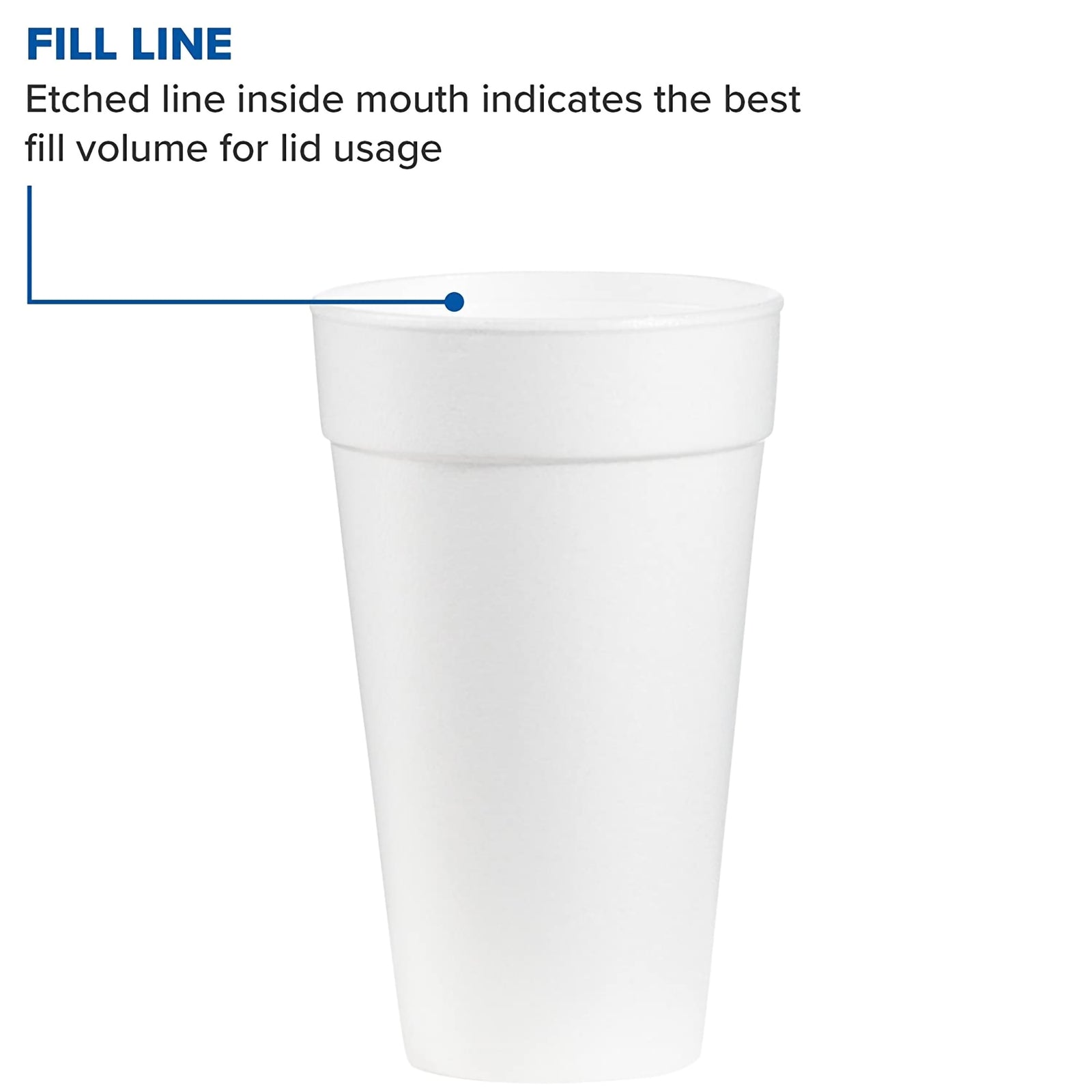 WinCup® Insulated Styrofoam Drinking Cup