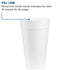 WinCup® Insulated Styrofoam Drinking Cup