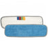 Blue Microfiber Wet Mop Pad 5x18 Inch