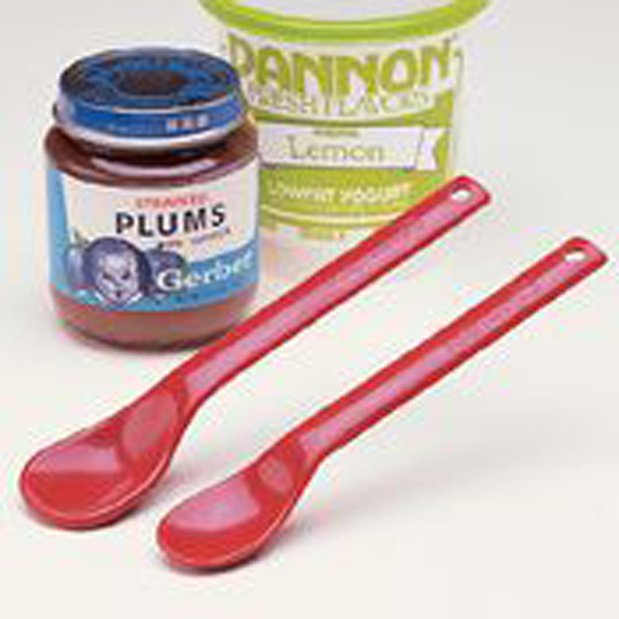 Feeding Therapy Spoon Small Maroon Plastic
