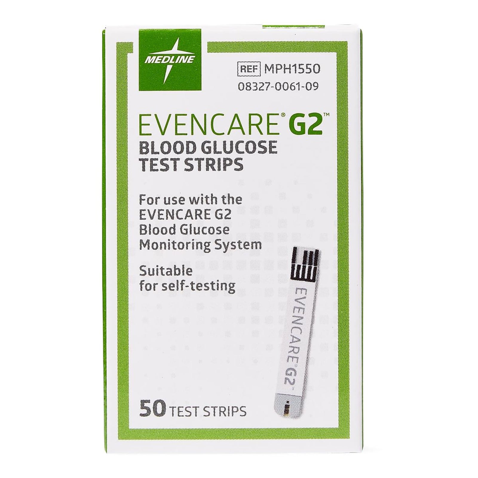 EvenCare® G2® Blood Glucose Test Strips