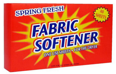 Spring Fresh Fabric Softener Dryer Sheets