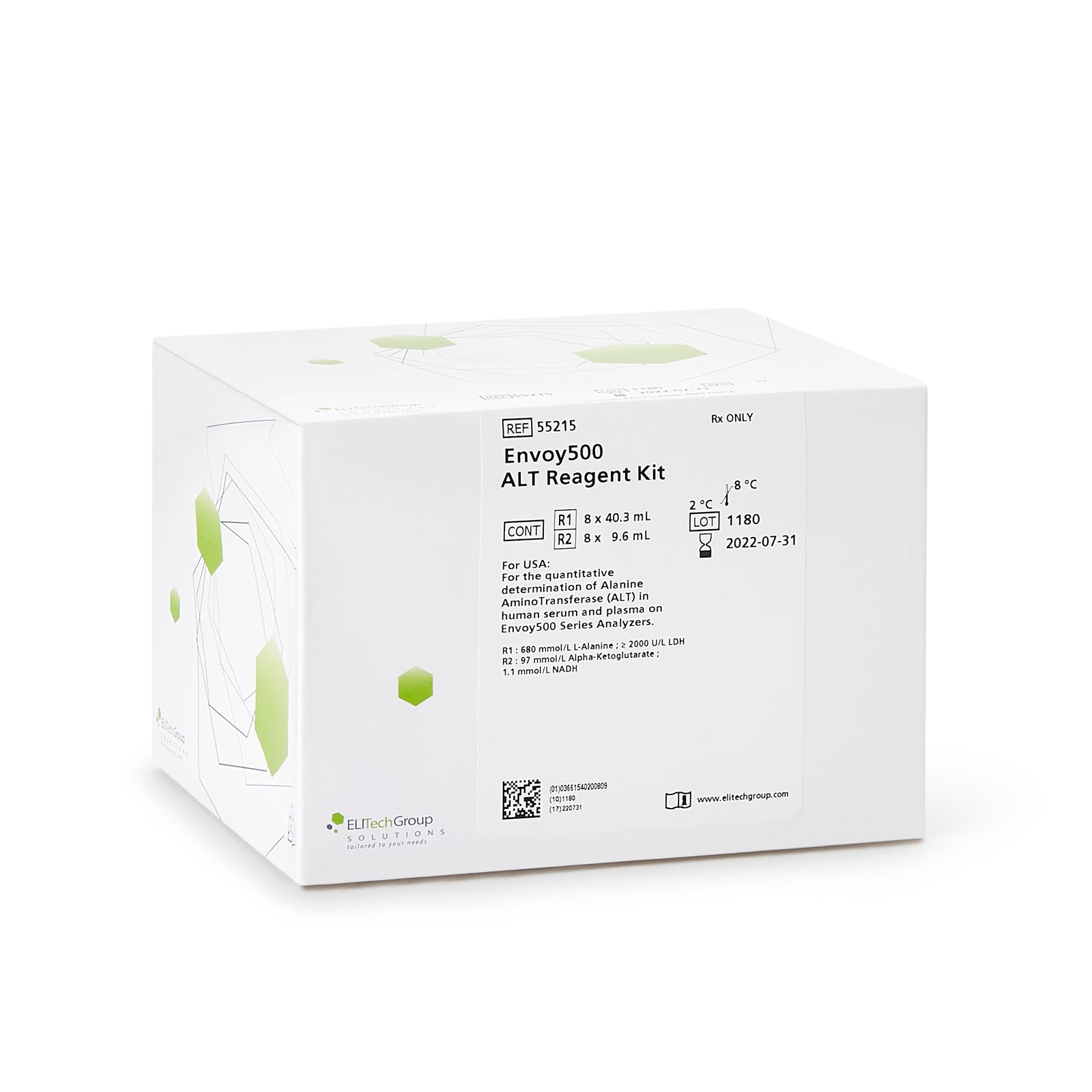 Envoy 500 ALT Reagent Kit - 1,200 Tests