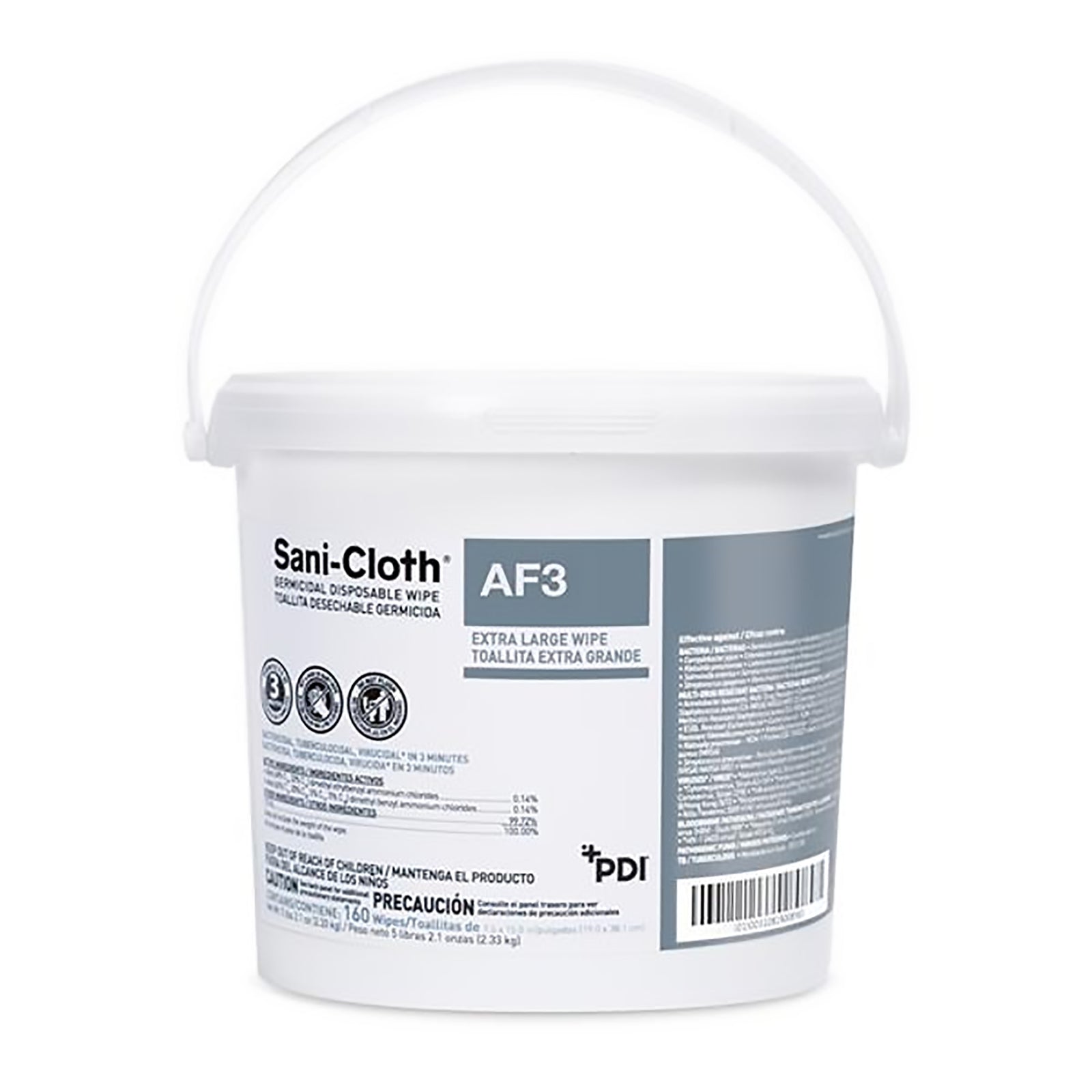 PROFESSIONAL DIS AF3 Sani-Cloth Disinfectant Wipes