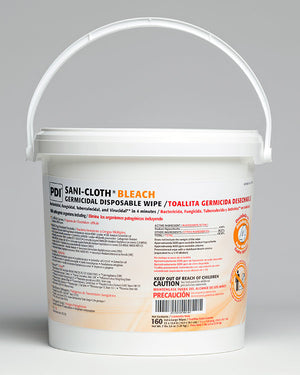 Sani-Cloth® Bleach Premoistened Germicidal Wipes 160 Count Pail