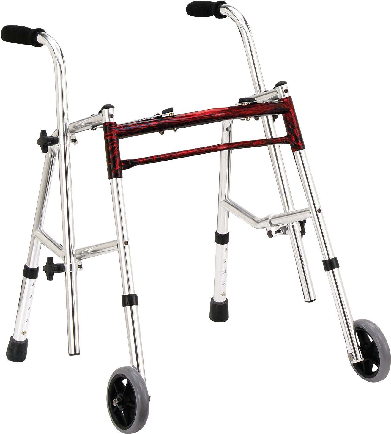 Drive DeVilbiss Junior Glider Walker – Flame Red