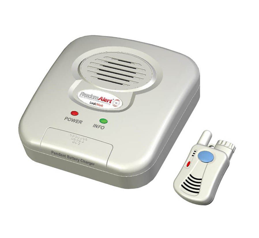 LogicMark FreedomAlert Emergency Alert System with 4 Contacts