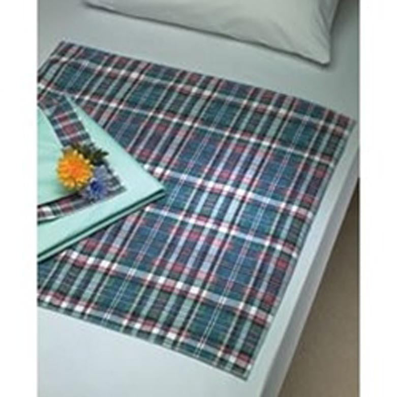 BECK'S CLASSIC M Bed Plaid Underpad, 24" x 36"
