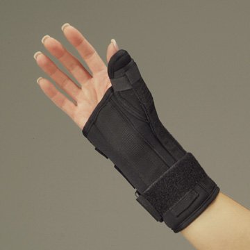 DeRoyal Industries Thumb/Wrist Splint, Foam, Right Hand, Medium, 8 Inch