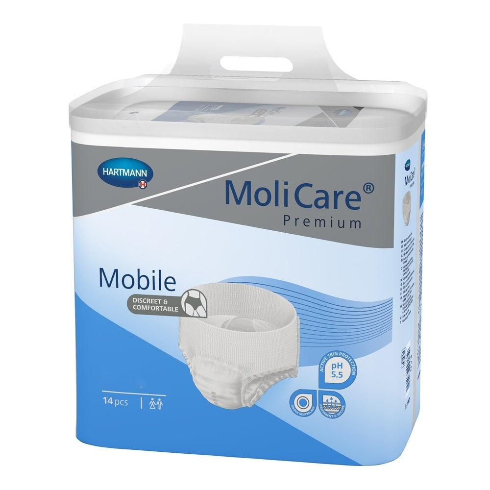 MoliCare Premium Mobile 6D Pull On Absorbent Underwear - Adult Small