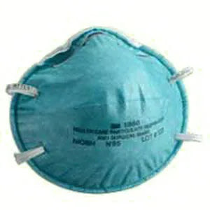 3M Health Care Particulate Respirator and Surgical Mask, Teal, N95