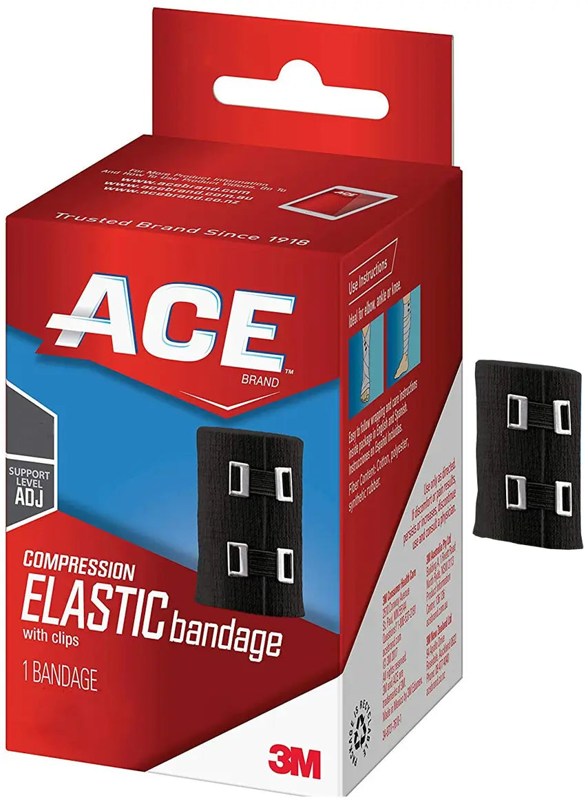 3M ACE Elastic Bandage with Metal Clips