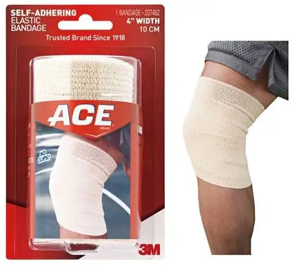 3M Self-Adhering Athletic Bandage, 4" x 5 Yards