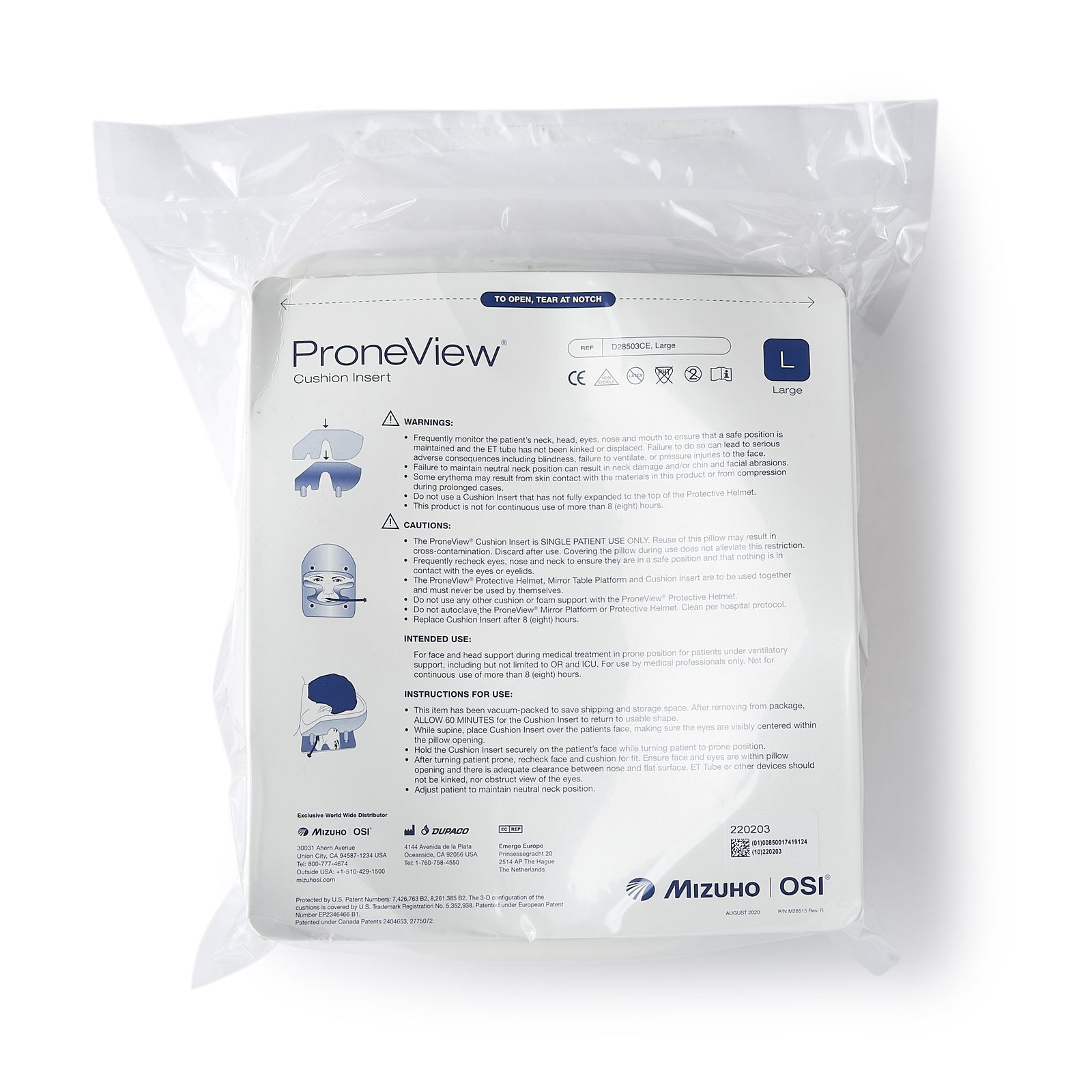 ProneView® Large Face Cushion Insert