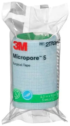 SOLVENTUM CORPORATION Micropore S Surgical Tape 2" x 1.5 Yards