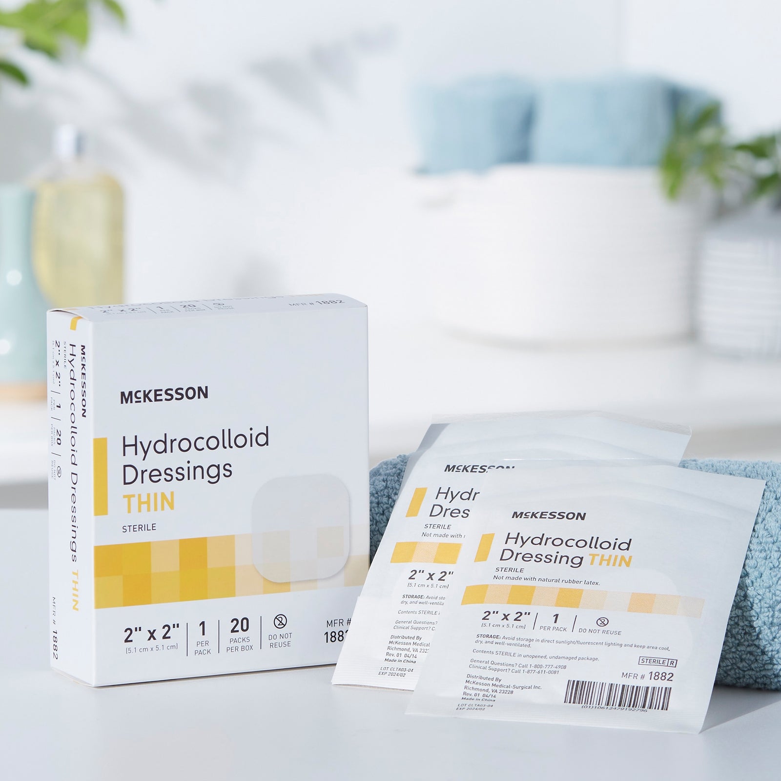McKesson MedSurg Hydrocolloid Thin Strips