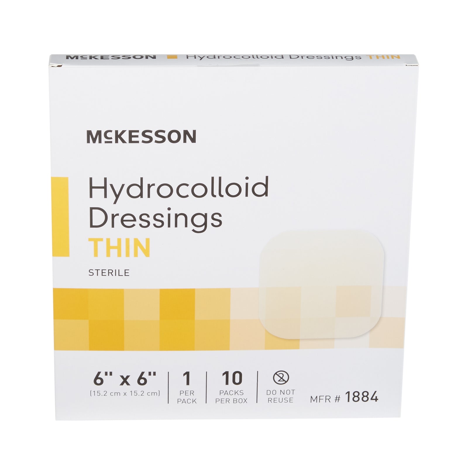 McKesson MedSurg Hydrocolloid Thin Strips