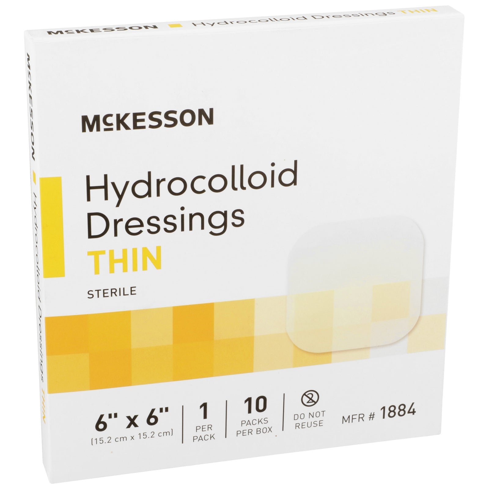 McKesson MedSurg Hydrocolloid Thin Strips
