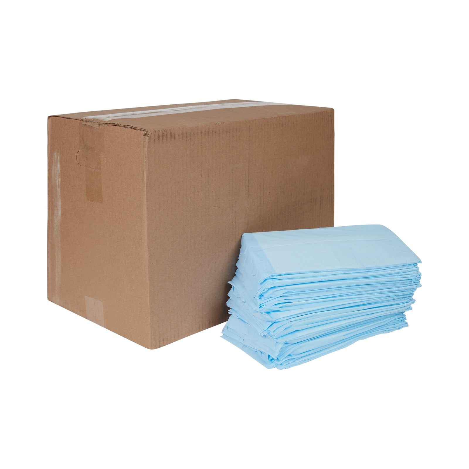 McKesson MedSurg Disposable Underpad, Light Absorbency, 17 x 24 Inch