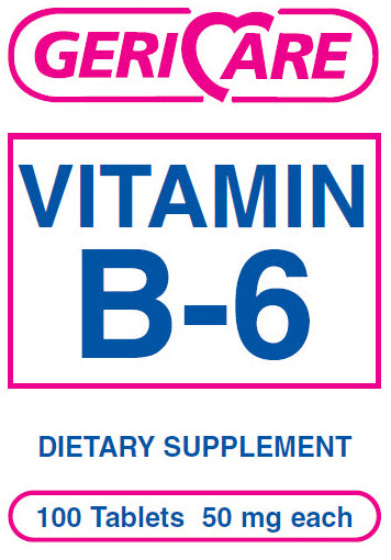 GERI-CARE PHARMA Vitamin B-6 Tablets
