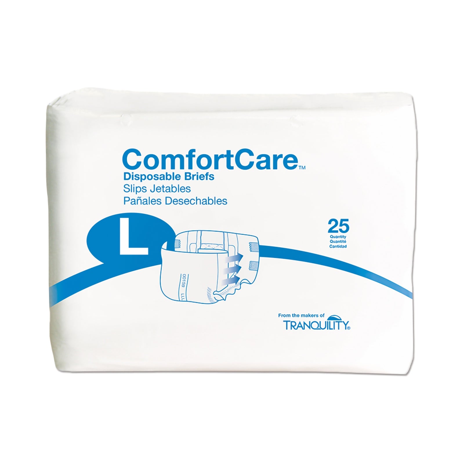 Tranquility Essential Adult Large Incontinence Briefs