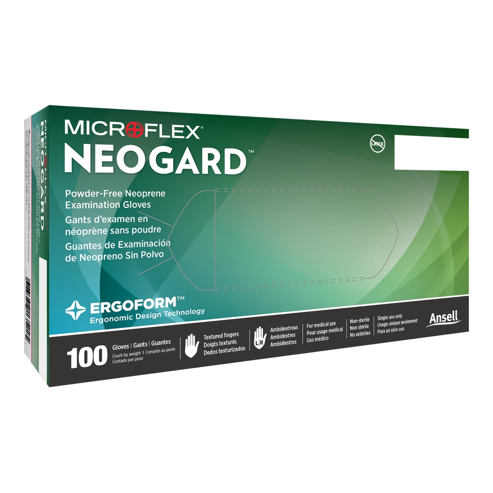 Neogard® Small Exam Gloves - Green, Non-Sterile
