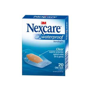 3M Nexcare Waterproof Bandages - Assorted Sizes