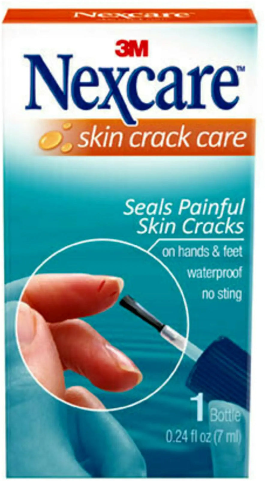 3M Nexcare Skin Crack Care, 0.24 fl. oz. Bottle