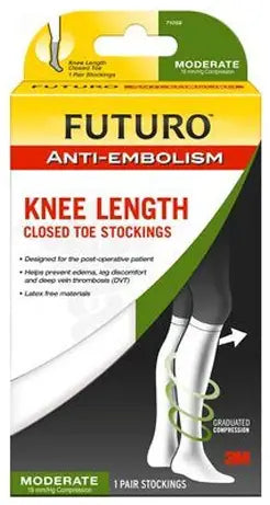 3M FUTURO Anti-Embolism Knee Length Stockings