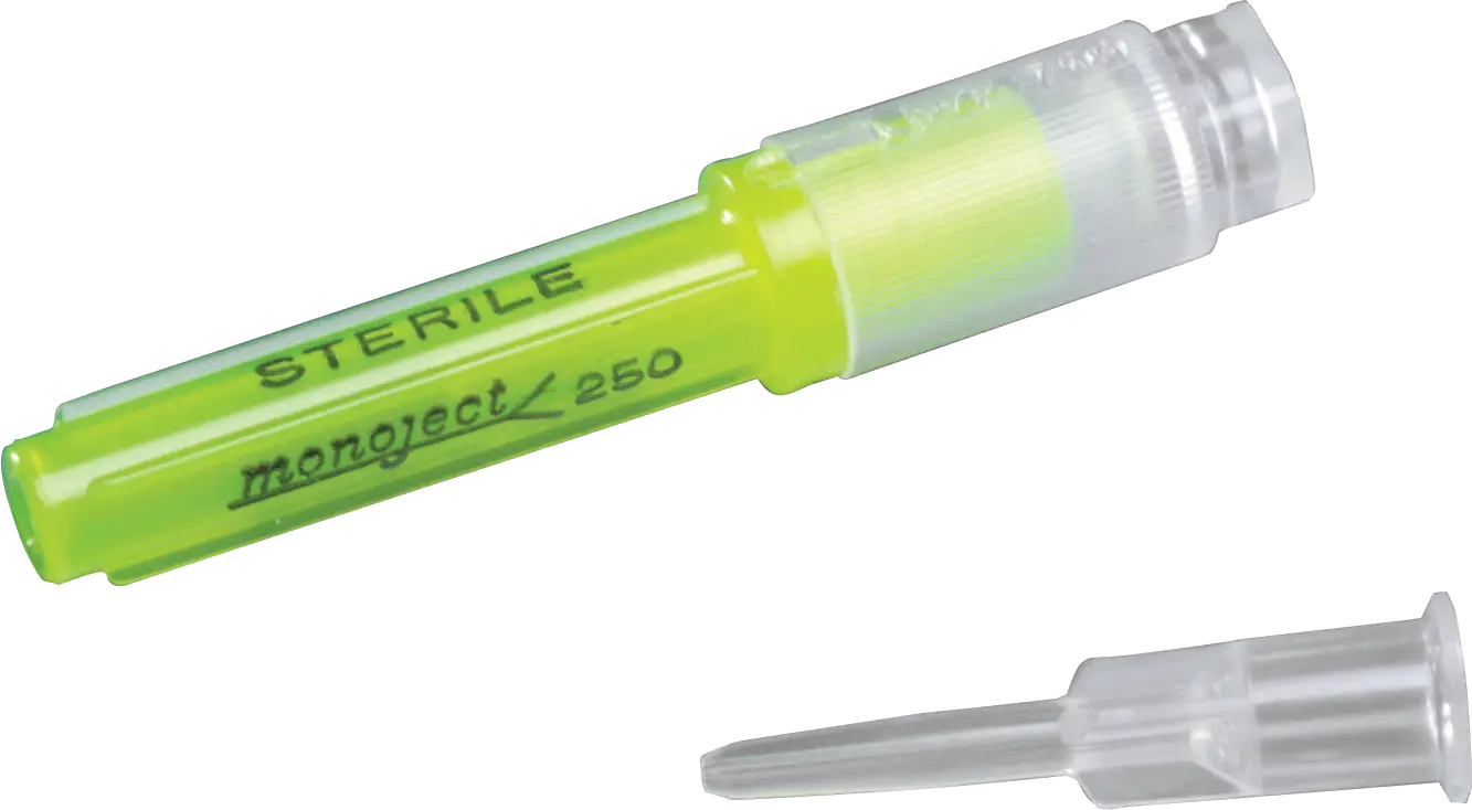 Monoject Safety I.V. Access Cannula 15G x 1/2" Needleless