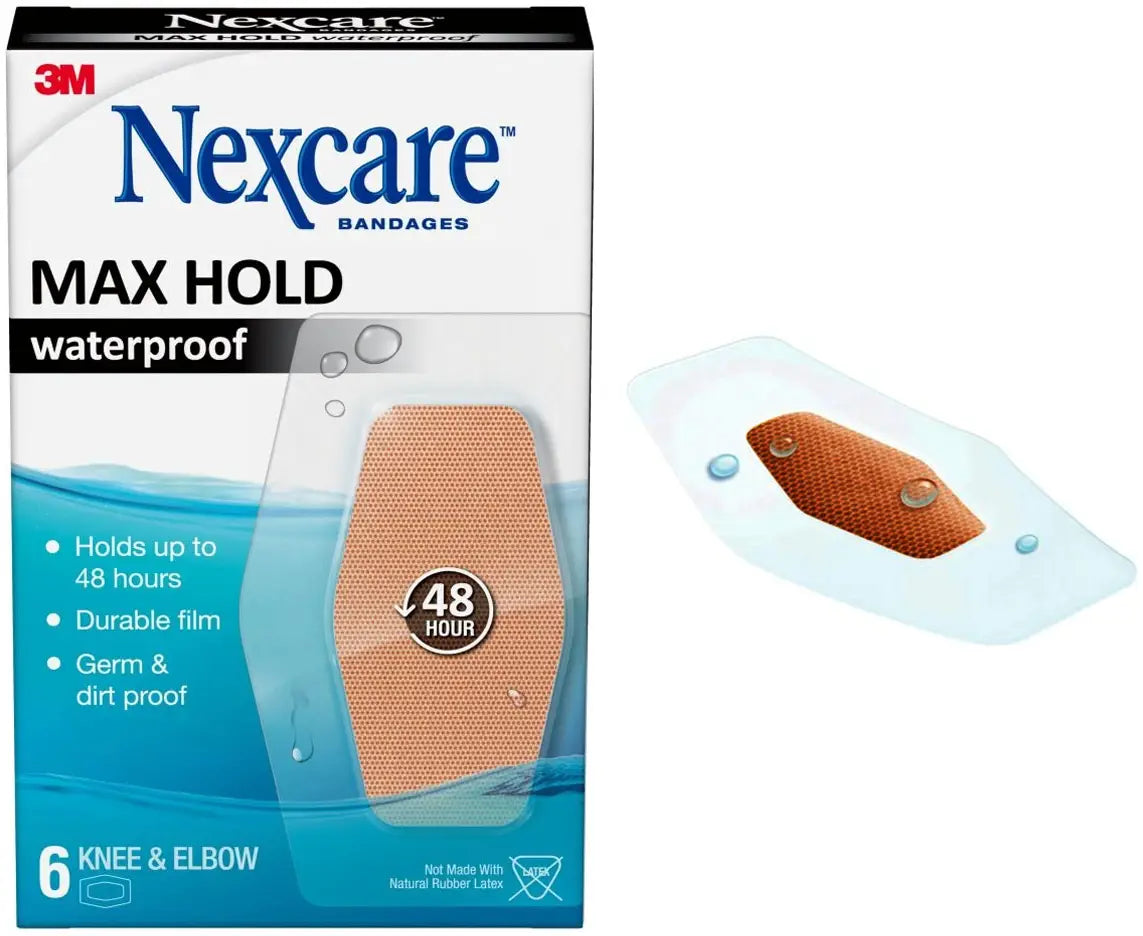 Nexcare Max Hold Waterproof Bandages