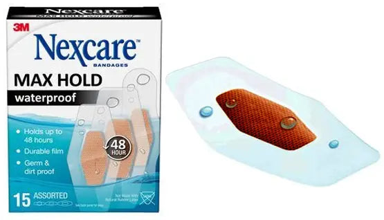 3M Nexcare Max Hold Bandage Assorted Sizes