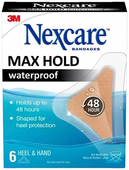 Nexcare Max Hold Waterproof Bandages