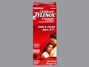 Tylenol Children's Cherry Oral Suspension, 4 oz
