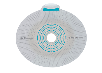 Coloplast SenSura Mio Click 2-Piece Non-Convex Ostomy Barrier, 60mm, 1-3/4 Inch